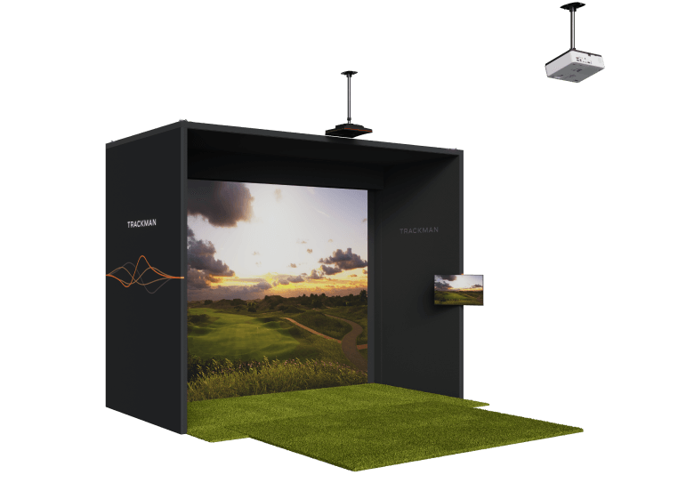 DIY_simulator_build-out_trackman_golf